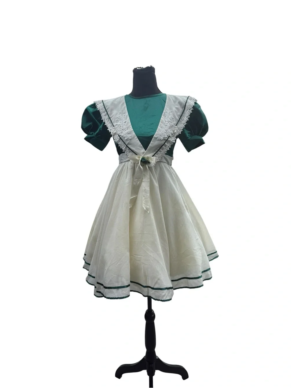 Girls American girl doll costume dress vintage Sz 10